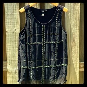 Lane Bryant Beaded Tunic Tank Top